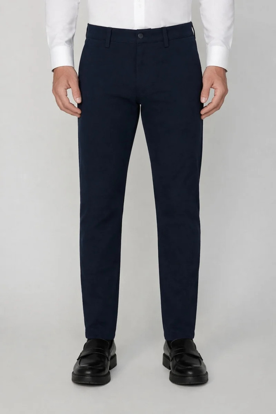 Projek Raw Navy Classic Fit Stretch Chino/58622